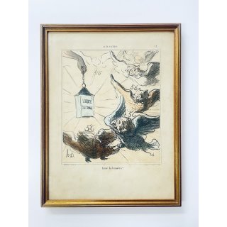 Honor&eacute; Daumier  Actualit&eacute;s Lithographie